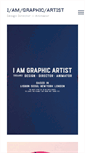 Mobile Screenshot of iamgraphicartist.com